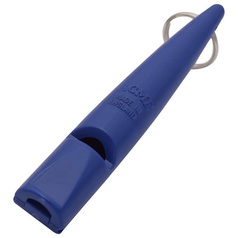 ACME Genuine 210.5 Dog Whistle. High Pitch. Single Note. Good Sound Quality. Weather-Proof. Pealess. Made in The UK (Baltic Blue) - Image 1